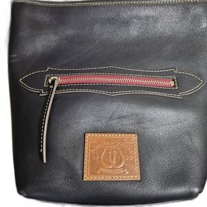 Rare Dooney Bourke Leather Handbag Western Horseshoe Cowboy Country Style Purse